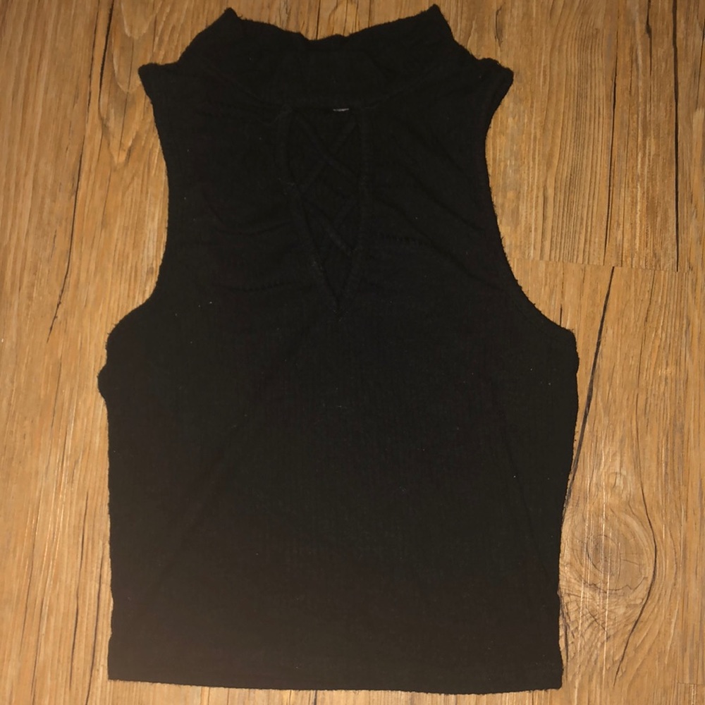 Bozzolo sleeveless shirt (cropped)